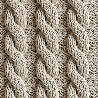 200 Cable Knit Patterns - Organic Textured FiberWeave Studio for Designers & Craft Creators