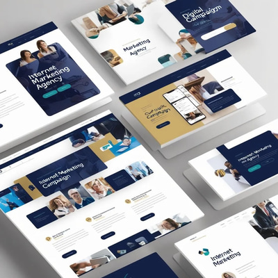 Internet Marketing Digital Campaign Website Template - Modern CSS Theme for Business and Agency Sites