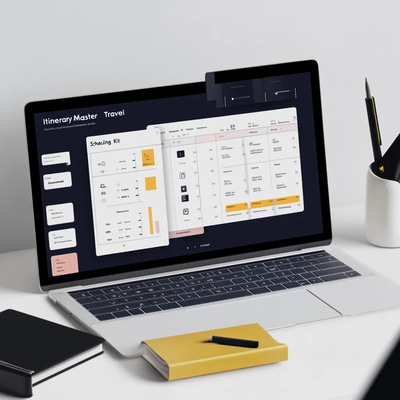 Itinerary Master Travel Scheduling Kit - Streamlined Travel Planner for Efficient Vacation Organization and GlobePath Studio Users