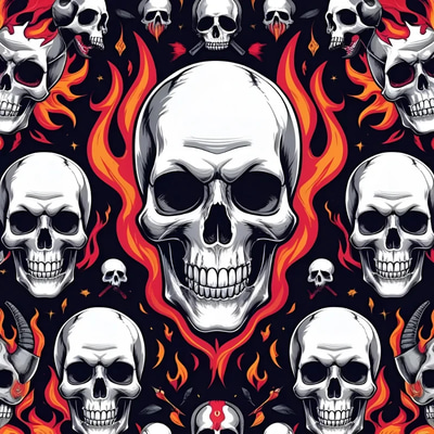 200+ Skull Art Flip-Flop Template Bundle - Bold Vector Designs for Creative Footwear Branding and Custom Prints