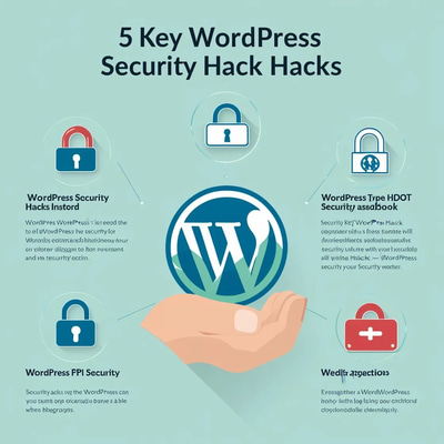 5 WordPress Security Hacks - Simple Ways to Safeguard Your Site - Practical Cybersecurity Tips for Bloggers and Developers