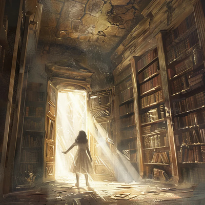 Inkbound Portal Secret Worlds Threshold - Immersive Story & Narrative Concept Art for Creators and Visual Storytellers