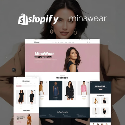MinaWear - Shopify Template for Fashion - Sleek Responsive E-commerce Theme for Trendy Apparel Brands