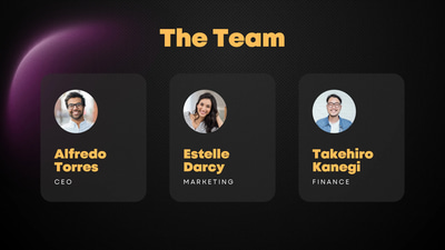 Dark Corporate App Pitch Deck Template - Sleek Business Presentation for Professionals and Startups