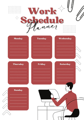 Bold Rhythm Majenda Black Work Scheduler - Sleek Project & Task Planner for Efficient Workflow Management