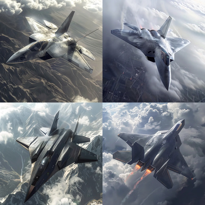 Razorwing - Stealth Interceptor Concept - Visionary Concept Art for Futuristic Vehicle and Prop Design