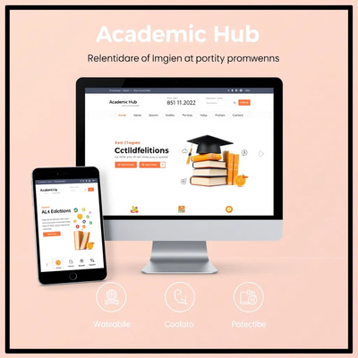 Academic Hub - Clean & Responsive Theme for Education Websites - Modern WordPress Theme for Academic & E-Learning Platforms