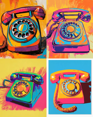 Bold Pop-Art Retro Fusion - Graphic Throwback Wall Art for Vibrant Home & Office Decor 2025-2026