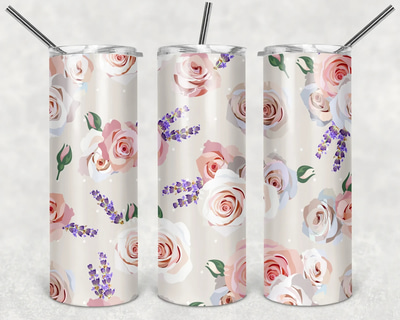 165+ Flower Mix Bundle Vol.1 - Botanical Tumbler Wraps - Creative Floral Designs for Stylish Drinkware and Craft Projects