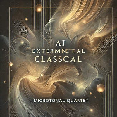 AI Experimental Classical Microtonal Quartet - Immersive Orchestral AI Compositions for Cinematic and Creative Projects