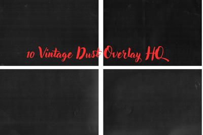 10 Vintage Dust & Grain Overlays HQ - Cinematic Vintage Texture Overlays for Photographers and Creators
