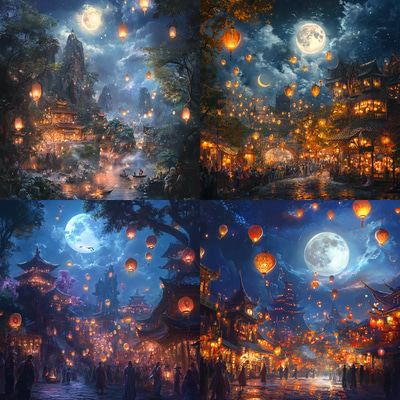 Fantasy Festival Pixel Art Scene - Vibrant Pixel Art Scene for Game Developers and Digital Creators