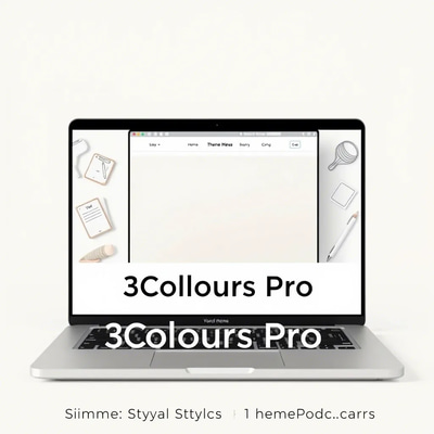 3Colours Pro - Simple Stylish WordPress Theme for Blogs and Creative Websites 2025-2026