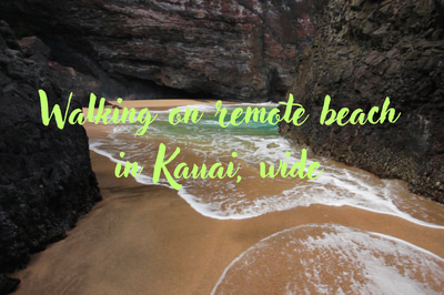 Kauai Seclusion Remote Beach Wander - Cinematic Travel Stock Video for Adventure Creators and Storytellers