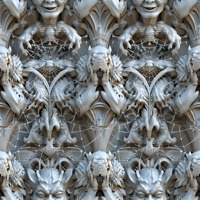 100 Gothic Cathedral Patterns - Vintage Retro Textiles for Creative Designers and Print Projects