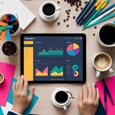 ChainzPro Stylish Admin Page Template - Sleek Dashboard Design for Modern Web Interfaces and Developer Efficiency