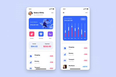Bank Mobile - UI Kit for Mobile Banking - Sleek, User-Centered Design for Seamless Financial Apps in 2025-2026