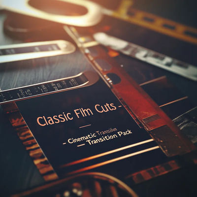 Classic Film Cuts - Cinematic Transition Pack for Filmmakers and Video Creators
