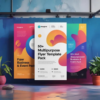 50+ Multipurpose Flyer Business & Event Pack - Versatile Marketing Templates for Professional Promotion and Brand Impact