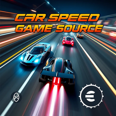 Car Speed Game Source - 2D Buildbox Racing Template for Eclipse - Streamlined Game Development Kit for Indie Creators and Racing Enthusiasts