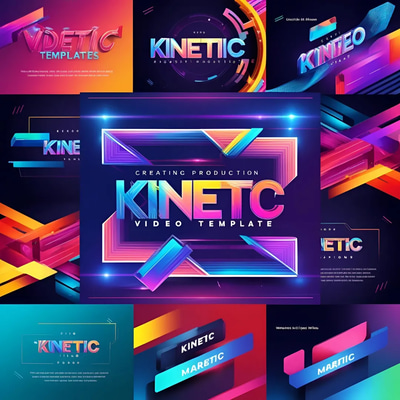 Kinetic Titles Premium Motion Set - Dynamic Text Animation Templates for Engaging Video Content Creators