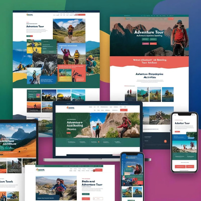 Adventure Tours Travel Booking Template - Modern Website Theme for Tour Operators and Travel Agencies 2025-2026