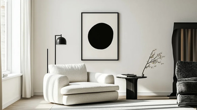 Modern Quote Art - Bold Typeface Statement - Contemporary Typography Wall Art for Stylish Home & Office Decor