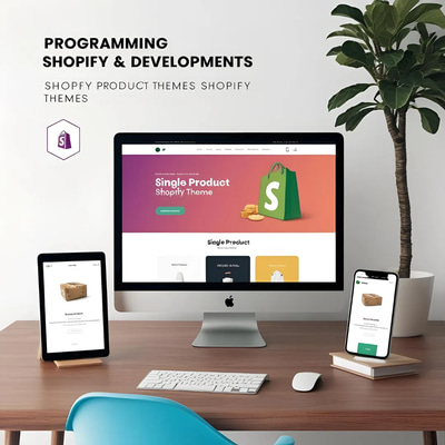 Single Product Shopify Theme - Sleek E-commerce Template for Focused Online Stores and Rapid Launch