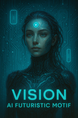 Vision - AI Futuristic Motif - Immersive AI-Generated Soundtrack for Futuristic and Studio Projects
