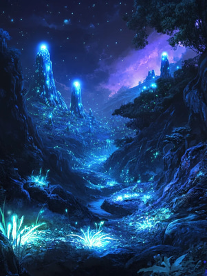 Distant Exoplanet Covered in Craters - Illustration - Sci-Fi Vector Art for Futuristic Space Exploration and Creative Projects