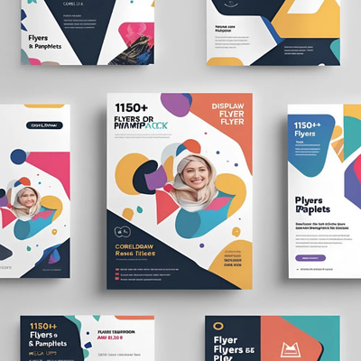 1150+ Flyers & Pamphlets Mega Pack - CorelDRAW Templates - Versatile Marketing & Promotional Designs for Businesses and Agencies