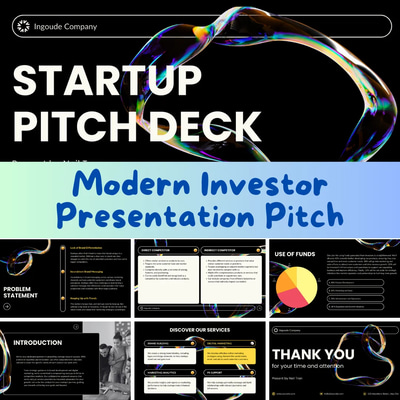 Modern Investor Presentation Pitch - Sleek Business Proposal Templates for Investors and Entrepreneurs 2025-2026