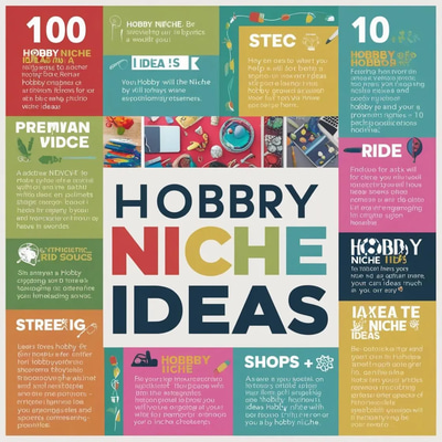 100 Hobby Niche Ideas Discover Profitable Passion Projects - Creative Guide for Arts, Hobbies & Craft Entrepreneurs
