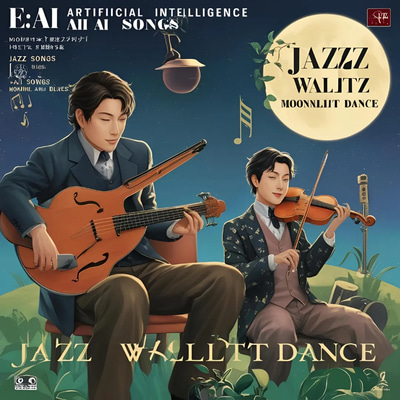 AI Jazz Waltz - Moonlit Dance - Immersive AI-Generated Jazz Blues Music for Creative and Commercial Projects