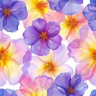 500 Botanical Watercolor Treasury - Artistic Hand-Drawn Floral Patterns for Creative Designers and Printables