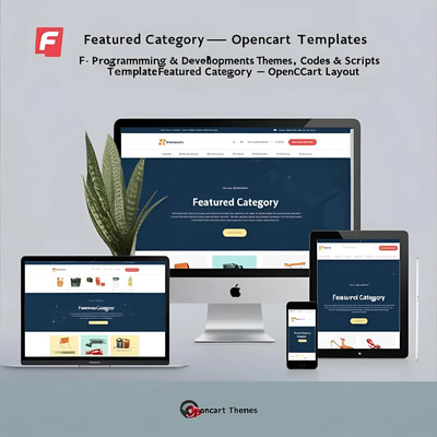 Featured Category OpenCart Layout - Modern E-commerce Theme for Seamless Storefront Customization