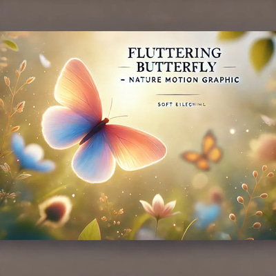 Animated Butterfly Variants - Dynamic Motion Graphics for Creative Video Projects and Visual Storytelling