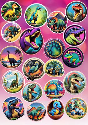 100+ Ancient Giants Ultimate - Premium Animal and Pet Sticker Collection for Creative Branding and Digital Projects