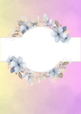 Blue Hydrangeas Watercolor Card - Elegant Wedding & Engagement Invitation for Memorable Celebrations