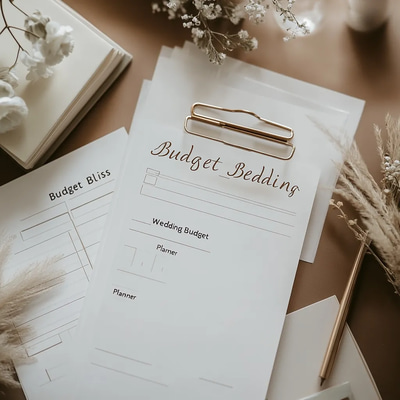 Budget Bliss Simple Wedding Budget Planner - Streamlined Event Budgeting for Couples and Planners