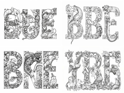 Alphabet Letters Coloring Page - Educational Coloring Sheets for Kids' Learning and Creativity
