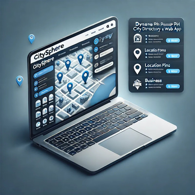 CitySphere Dynamic PHP City Directory & Listing Web App - Scalable Urban Listing Platform for Developers and Businesses