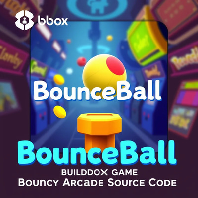 BounceBall Buildbox Game - Bouncy Arcade Source Code for Developers and Indie Game Creators