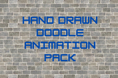 Doodle Pack Hand-Drawn Animation FX - Creative Video Elements for Dynamic Storytelling and Studio Projects