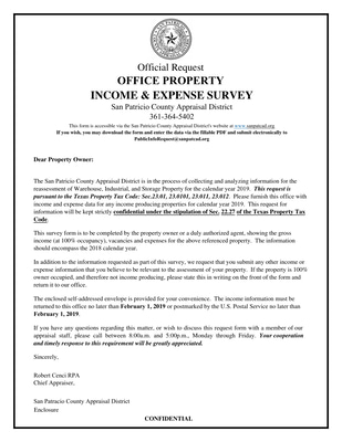Office Property Survey Template - Streamlined Real Estate Proposal & Survey Designs for Professionals