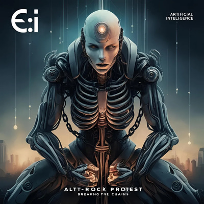 AI Alt-Rock Protest Breaking The Chains - Cinematic AI-Generated Rock Music for Impactful Creative Projects
