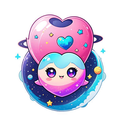 10 Heart Spark Theme Pack 1 - Romantic Sticker Collection for Creative Love & Relationship Projects