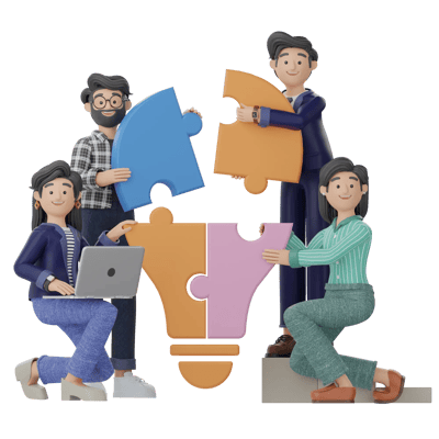 3D Business Illustrations Modern Corporate Vector Pack - Sleek 3D Visuals for Business & Finance Branding and Presentations