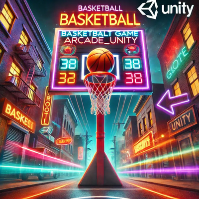 Basketball Shooter Game Arcade Unity - Immersive Basketball Arcade Game Template for Developers and Creators