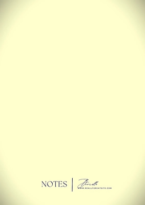Clean White Minimal Business Writing Pad - Sleek Office Templates for Professional Business Communication